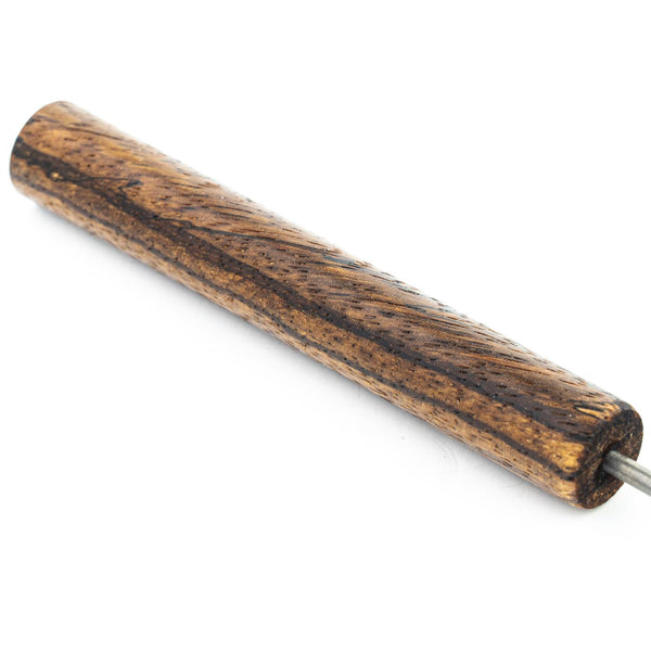 Handcrafted zebrawood dabber for dab rig