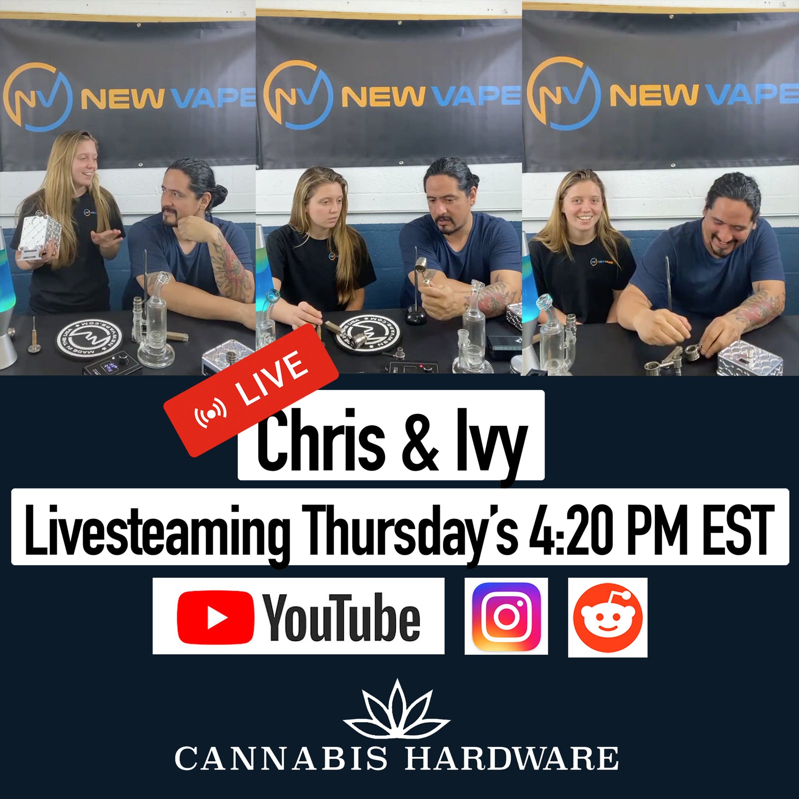 Weekly Livestream! Thursday's at 4:20 PM EST