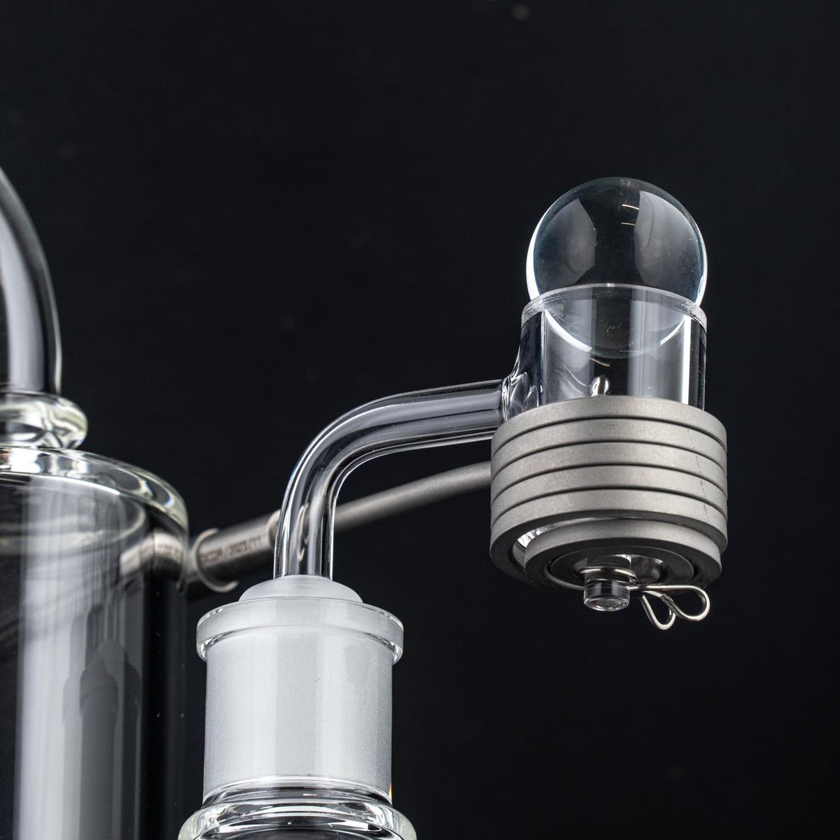 Marijuana Rab Rig Dab Rig | 25mm Quartz Banger with Clip | Cannabis Hardware