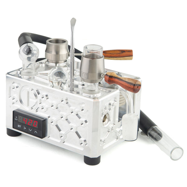 Airstream Kit shown with Accessories - Front View | Cannabis Hardware