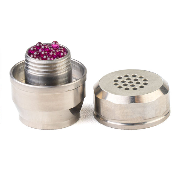 Flowerpot B1 head disassembled showing rubies - front view | Cannabis Hardware