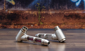 Haze Pipes displayed on bench | Cannabis Hardware