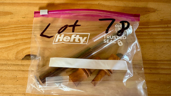 Auction Lot 78 (Wood Bowl and Dabber)