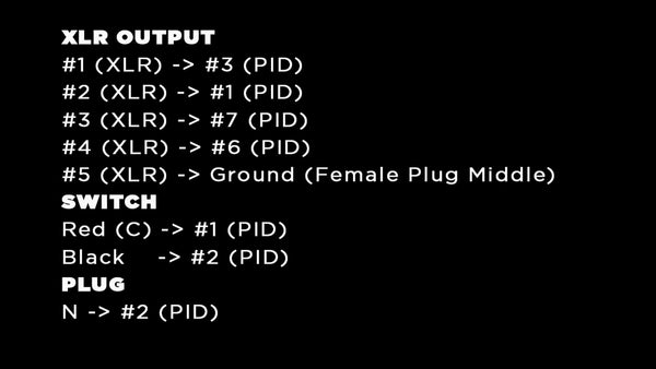 XLR PID OUTPUT