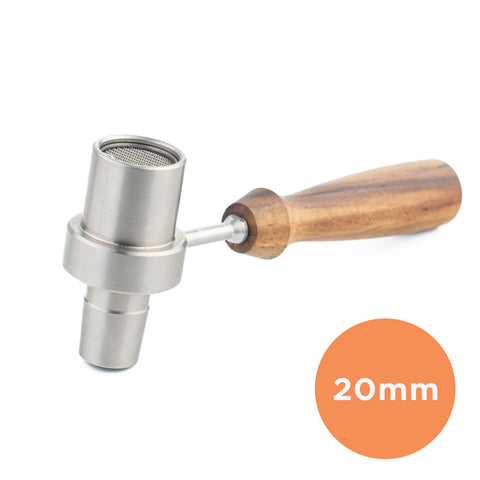 Swift 20mm ball vape with wood handle