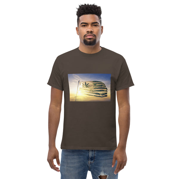 Weed Unity Flag T-Shirt