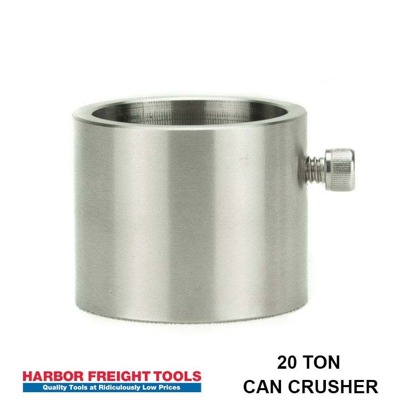 Adapter for Harbor Freight 20 ton Can Crusher Press (2902)