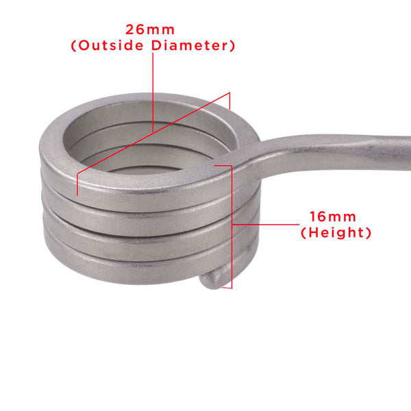 Flowerpot Coil Dimensions | Cannabis Hardware