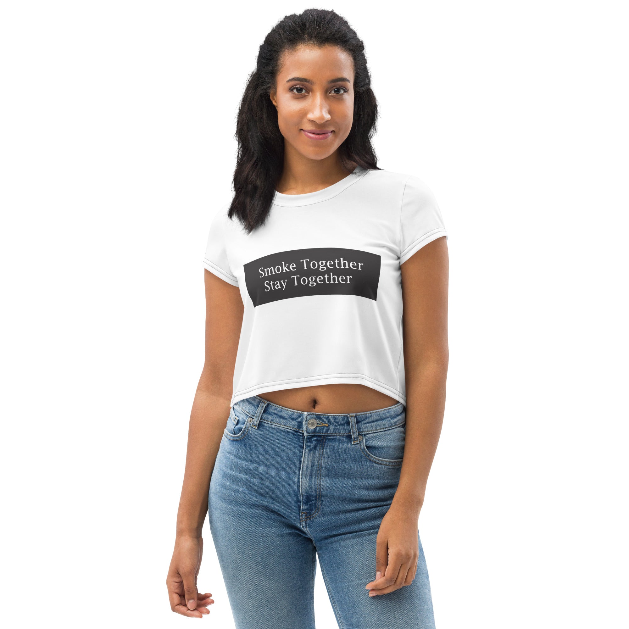 Smoke Together Stay Together Crop Tee