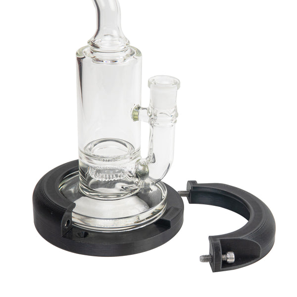 Flat Base Glass Rig Desktop Shoe Mount (3389)